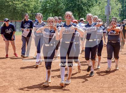 Thumbnail 2 in Sequoyah vs Haralson County (GHSA Slowpitch Elimination) photogallery.