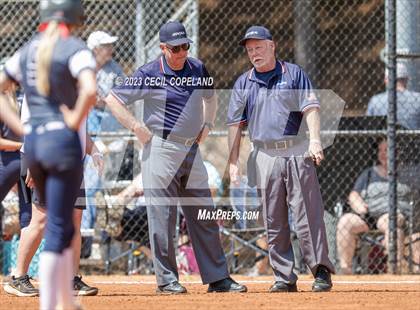 Thumbnail 2 in Sequoyah vs Haralson County (GHSA Slowpitch Elimination) photogallery.