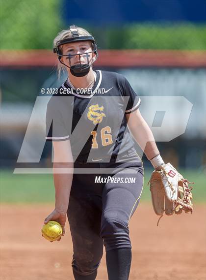 Thumbnail 3 in Sequoyah vs Haralson County (GHSA Slowpitch Elimination) photogallery.