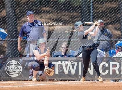Thumbnail 2 in Sequoyah vs Haralson County (GHSA Slowpitch Elimination) photogallery.