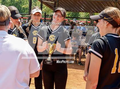 Thumbnail 1 in Sequoyah vs Haralson County (GHSA Slowpitch Elimination) photogallery.
