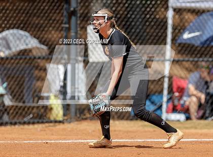 Thumbnail 2 in Sequoyah vs Haralson County (GHSA Slowpitch Elimination) photogallery.
