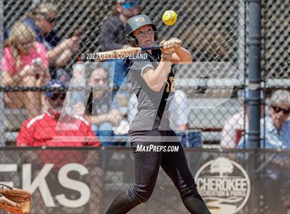 Thumbnail 2 in Sequoyah vs Haralson County (GHSA Slowpitch Elimination) photogallery.