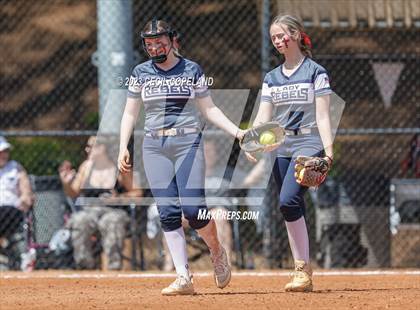 Thumbnail 2 in Sequoyah vs Haralson County (GHSA Slowpitch Elimination) photogallery.