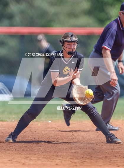 Thumbnail 3 in Sequoyah vs Haralson County (GHSA Slowpitch Elimination) photogallery.
