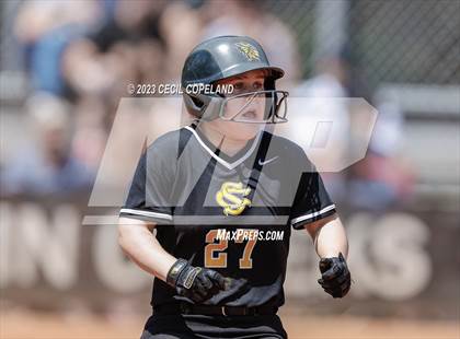 Thumbnail 1 in Sequoyah vs Haralson County (GHSA Slowpitch Elimination) photogallery.