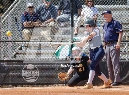 Thumbnail 2 in Sequoyah vs Haralson County (GHSA Slowpitch Elimination) photogallery.