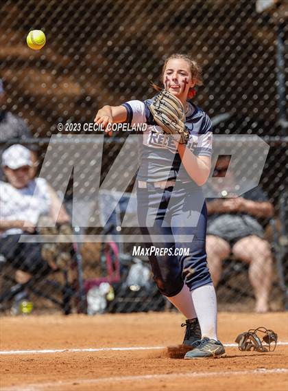 Thumbnail 1 in Sequoyah vs Haralson County (GHSA Slowpitch Elimination) photogallery.