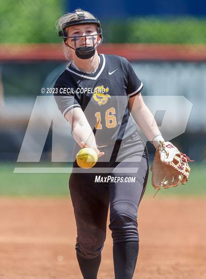 Thumbnail 1 in Sequoyah vs Haralson County (GHSA Slowpitch Elimination) photogallery.