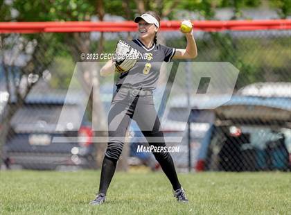 Thumbnail 3 in Sequoyah vs Haralson County (GHSA Slowpitch Elimination) photogallery.