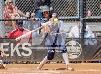 Thumbnail 2 in Sequoyah vs Haralson County (GHSA Slowpitch Elimination) photogallery.