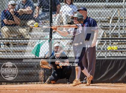 Thumbnail 2 in Sequoyah vs Haralson County (GHSA Slowpitch Elimination) photogallery.