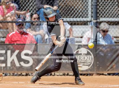 Thumbnail 3 in Sequoyah vs Haralson County (GHSA Slowpitch Elimination) photogallery.