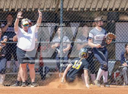 Thumbnail 1 in Sequoyah vs Haralson County (GHSA Slowpitch Elimination) photogallery.