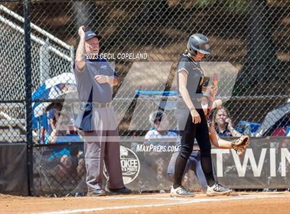 Thumbnail 1 in Sequoyah vs Haralson County (GHSA Slowpitch Elimination) photogallery.