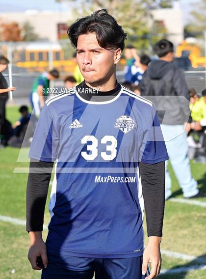 Thumbnail 1 in Cheyenne vs Sky Pointe (3A Southern Region Playoffs Quarterfinals) photogallery.