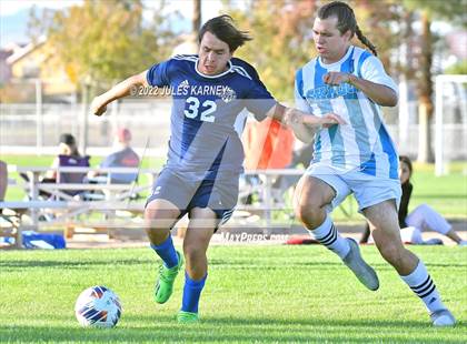 Thumbnail 2 in Cheyenne vs Sky Pointe (3A Southern Region Playoffs Quarterfinals) photogallery.