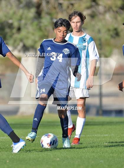 Thumbnail 1 in Cheyenne vs Sky Pointe (3A Southern Region Playoffs Quarterfinals) photogallery.