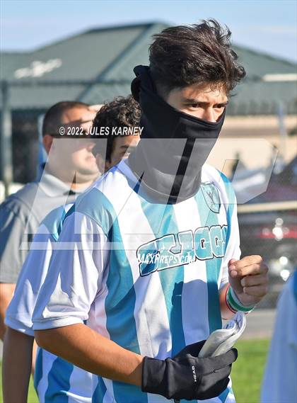 Thumbnail 2 in Cheyenne vs Sky Pointe (3A Southern Region Playoffs Quarterfinals) photogallery.