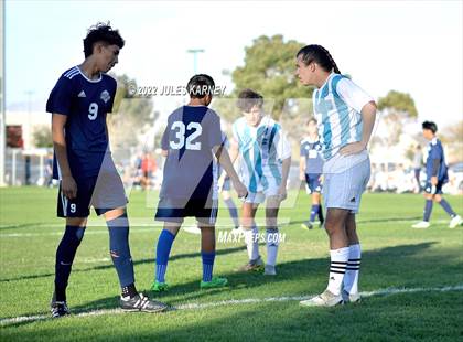 Thumbnail 2 in Cheyenne vs Sky Pointe (3A Southern Region Playoffs Quarterfinals) photogallery.