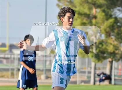 Thumbnail 1 in Cheyenne vs Sky Pointe (3A Southern Region Playoffs Quarterfinals) photogallery.