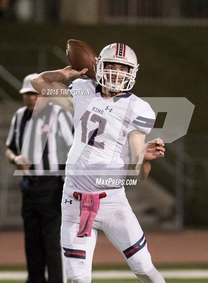 Thumbnail 1 in King vs Paloma Valley (CIF Division 5 Round 1 Playoff) photogallery.