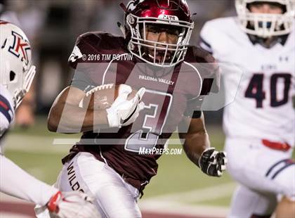 Thumbnail 1 in King vs Paloma Valley (CIF Division 5 Round 1 Playoff) photogallery.