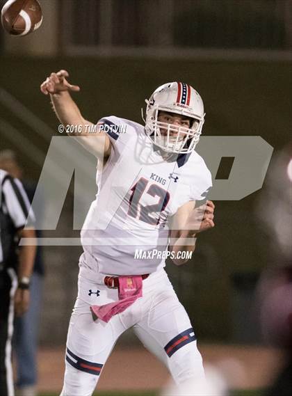Thumbnail 2 in King vs Paloma Valley (CIF Division 5 Round 1 Playoff) photogallery.