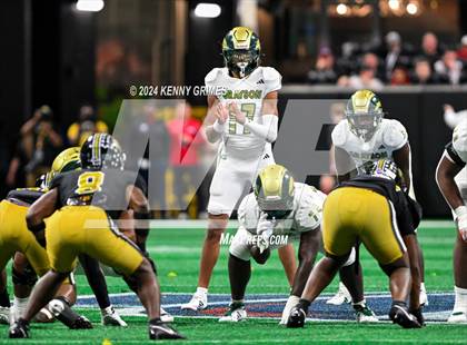 Thumbnail 2 in Grayson vs. Carrollton (GHSA 6A Championship) photogallery.