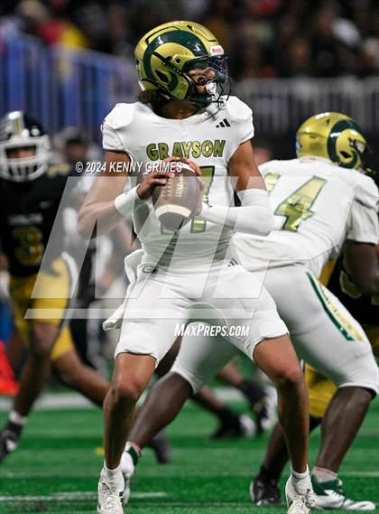 Thumbnail 2 in Grayson vs. Carrollton (GHSA 6A Championship) photogallery.