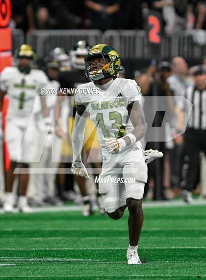 Thumbnail 1 in Grayson vs. Carrollton (GHSA 6A Championship) photogallery.