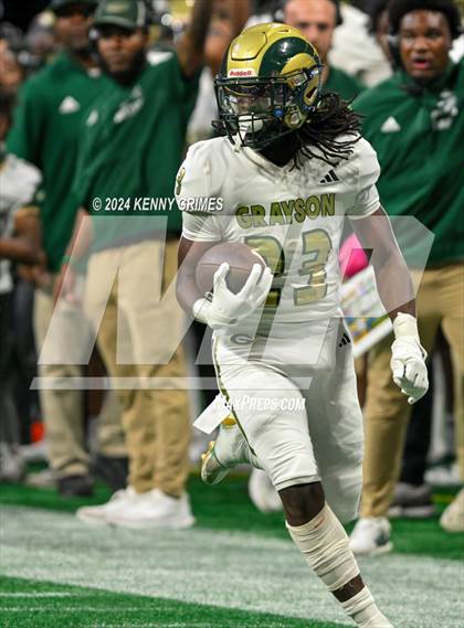 Thumbnail 1 in Grayson vs. Carrollton (GHSA 6A Championship) photogallery.