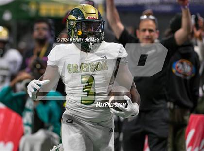 Thumbnail 1 in Grayson vs. Carrollton (GHSA 6A Championship) photogallery.
