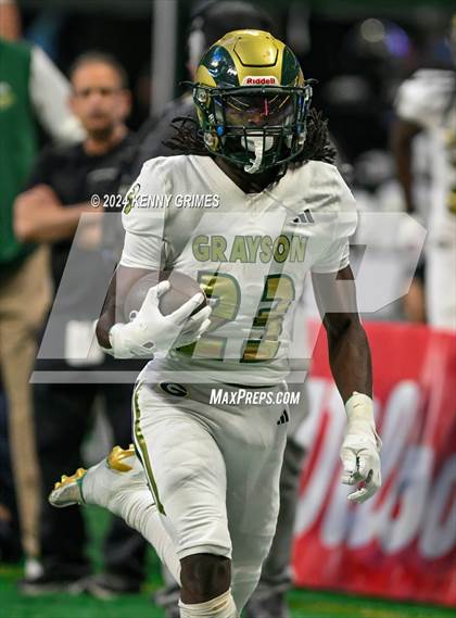 Thumbnail 3 in Grayson vs. Carrollton (GHSA 6A Championship) photogallery.