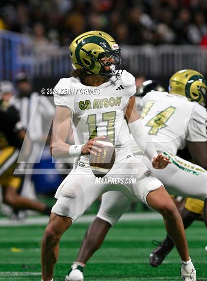 Thumbnail 3 in Grayson vs. Carrollton (GHSA 6A Championship) photogallery.