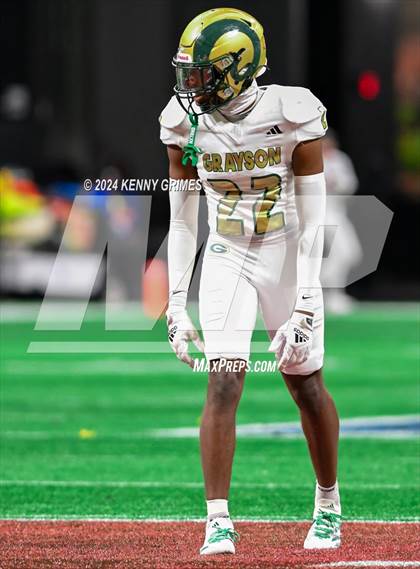 Thumbnail 1 in Grayson vs. Carrollton (GHSA 6A Championship) photogallery.