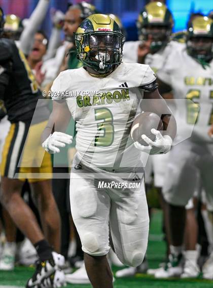 Thumbnail 3 in Grayson vs. Carrollton (GHSA 6A Championship) photogallery.