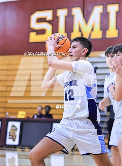 Thumbnail 2 in Westlake vs Crescenta Valley (Annual Bob Hawking Simi Valley Tip-Off Classic) photogallery.