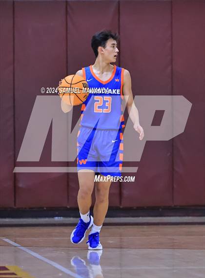 Thumbnail 2 in Westlake vs Crescenta Valley (Annual Bob Hawking Simi Valley Tip-Off Classic) photogallery.