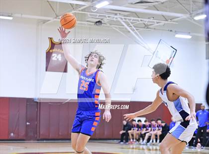 Thumbnail 2 in Westlake vs Crescenta Valley (Annual Bob Hawking Simi Valley Tip-Off Classic) photogallery.