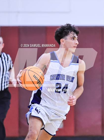 Thumbnail 3 in Westlake vs Crescenta Valley (Annual Bob Hawking Simi Valley Tip-Off Classic) photogallery.