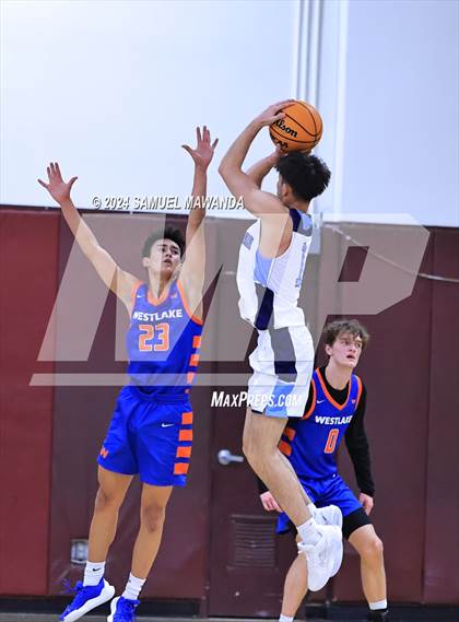 Thumbnail 3 in Westlake vs Crescenta Valley (Annual Bob Hawking Simi Valley Tip-Off Classic) photogallery.