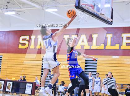 Thumbnail 1 in Westlake vs Crescenta Valley (Annual Bob Hawking Simi Valley Tip-Off Classic) photogallery.