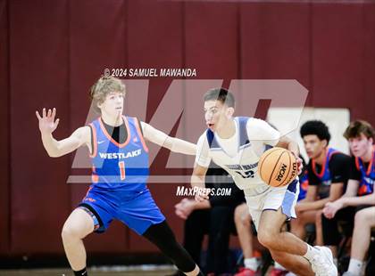 Thumbnail 1 in Westlake vs Crescenta Valley (Annual Bob Hawking Simi Valley Tip-Off Classic) photogallery.