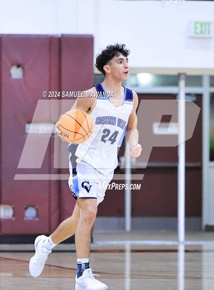 Thumbnail 1 in Westlake vs Crescenta Valley (Annual Bob Hawking Simi Valley Tip-Off Classic) photogallery.