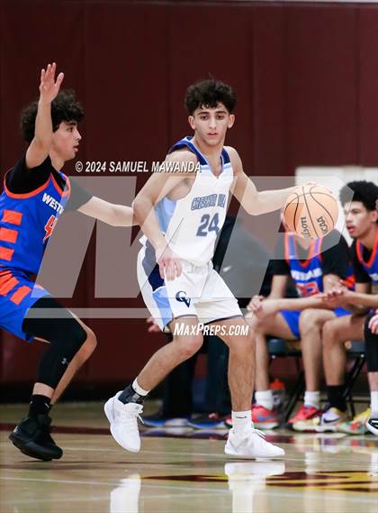 Thumbnail 3 in Westlake vs Crescenta Valley (Annual Bob Hawking Simi Valley Tip-Off Classic) photogallery.