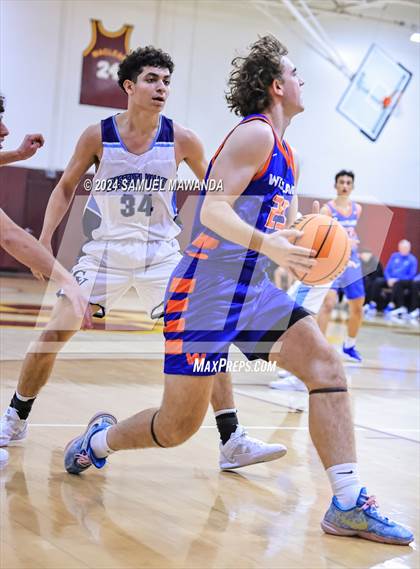 Thumbnail 2 in Westlake vs Crescenta Valley (Annual Bob Hawking Simi Valley Tip-Off Classic) photogallery.