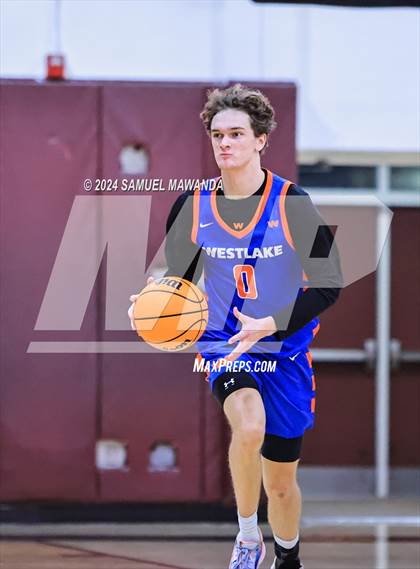 Thumbnail 1 in Westlake vs Crescenta Valley (Annual Bob Hawking Simi Valley Tip-Off Classic) photogallery.