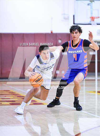 Thumbnail 3 in Westlake vs Crescenta Valley (Annual Bob Hawking Simi Valley Tip-Off Classic) photogallery.