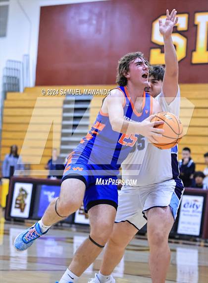 Thumbnail 1 in Westlake vs Crescenta Valley (Annual Bob Hawking Simi Valley Tip-Off Classic) photogallery.